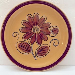 Set of 4 Vintage Mid-Century LA MESA by Japan Stoneware Salad Plates - 7 1/2"